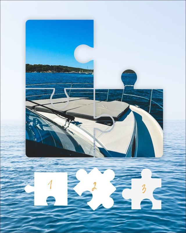 Vous aimez les puzzles ? 🧩
Retrouvez la pièce manquante ici ! 😉

________________

🪢 Infos / Réservation
📞 04 94 08 65 44
📲 www.blueskyboat.com
📍 Quai de Hyères, 83400 Hyères
🕐 Ouvert de 9h à 18h
🚤 10 personnes maximum (sans capitaine)